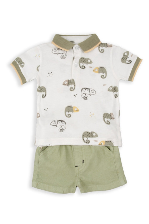 Conjunto 2p Camaleón Caqui