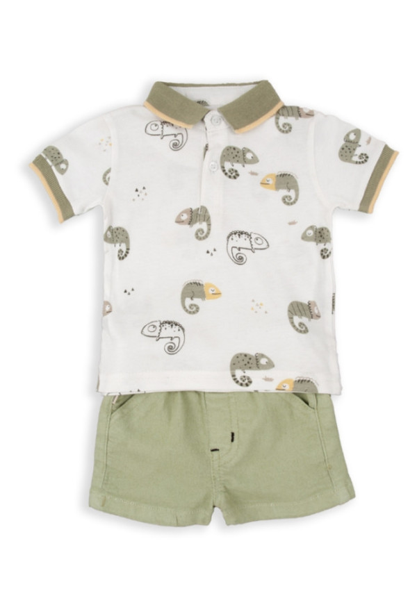 Conjunto 2p Camaleón Caqui