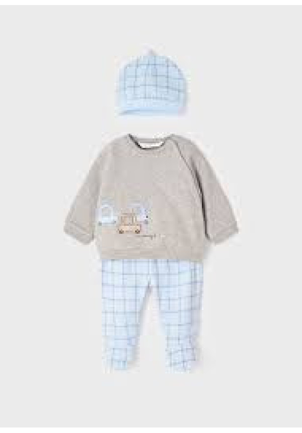 Conjunto polaina 3p Cielo