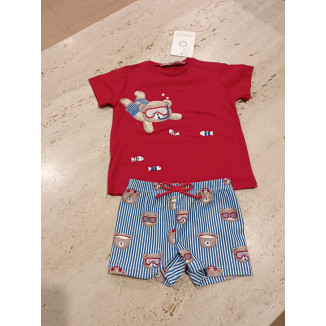 Conjunto Baño 2p Rojo