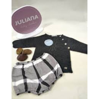 Conjunto 2p Antracita Gris