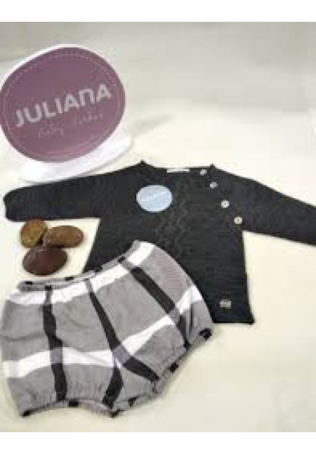 Conjunto 2p Antracita Gris
