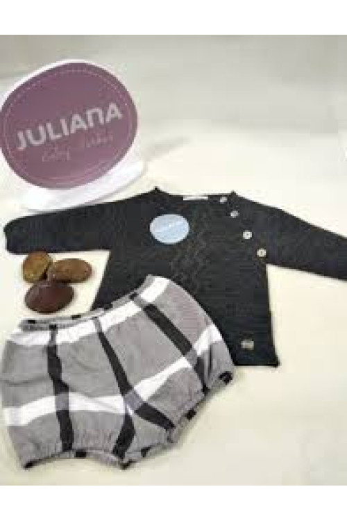 Conjunto 2p Antracita Gris