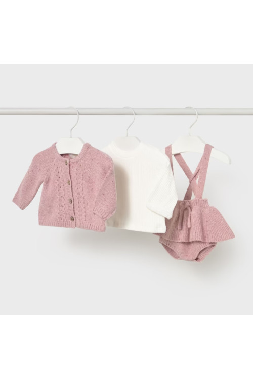 Conjunto Tricot 3p Orquidea