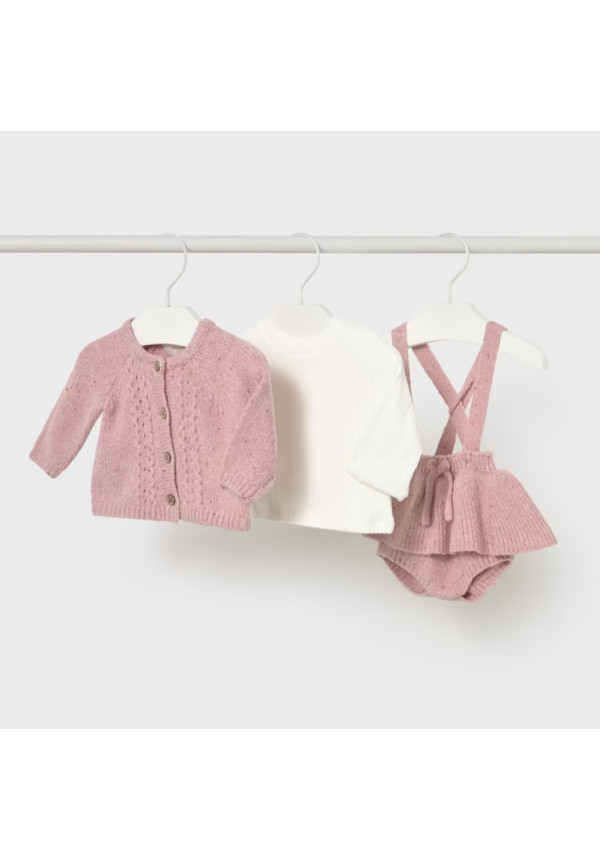 Conjunto Tricot 3p Orquidea
