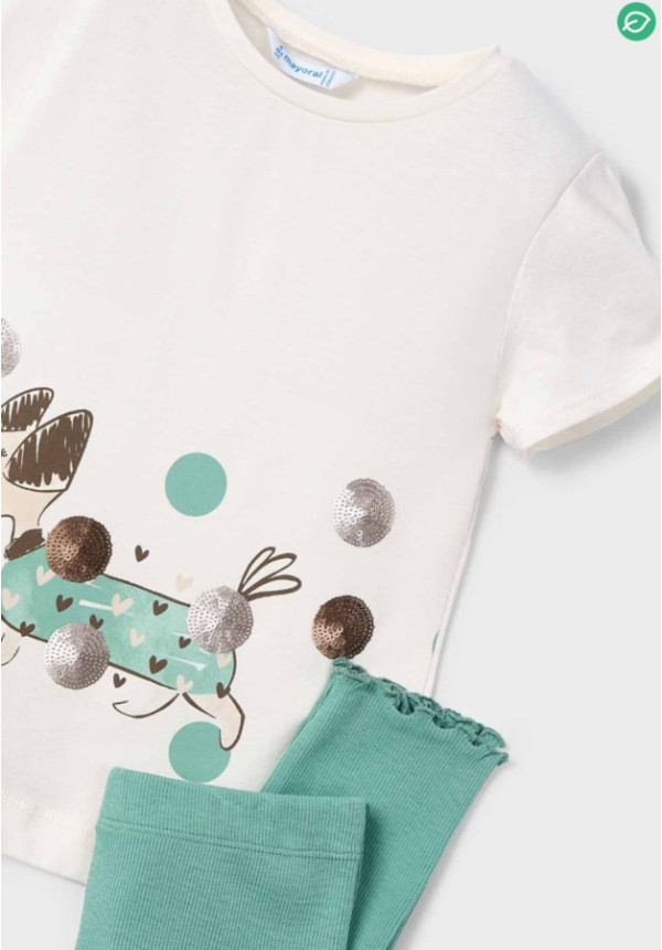 Conjunto Leggins 2p Menta