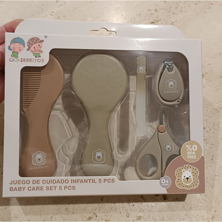 Set Cuidado Bebé Beige