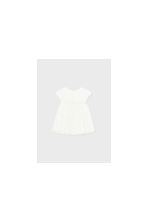 Vestido Tul Crudo