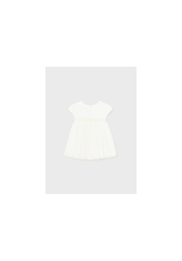 Vestido Tul Crudo