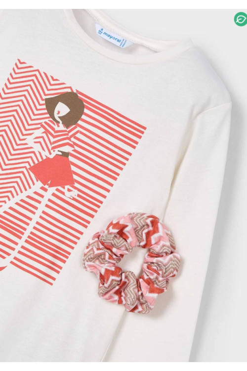 Camiseta M/L + Coletero Hueso
