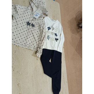 Chandal 3p Estrellas Marino