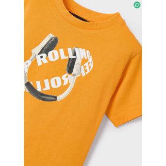 Camiseta Auriculares Naranja