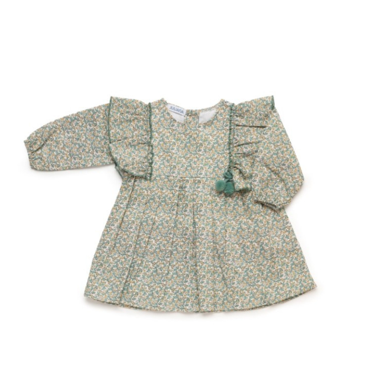 Vestido Floral Verde