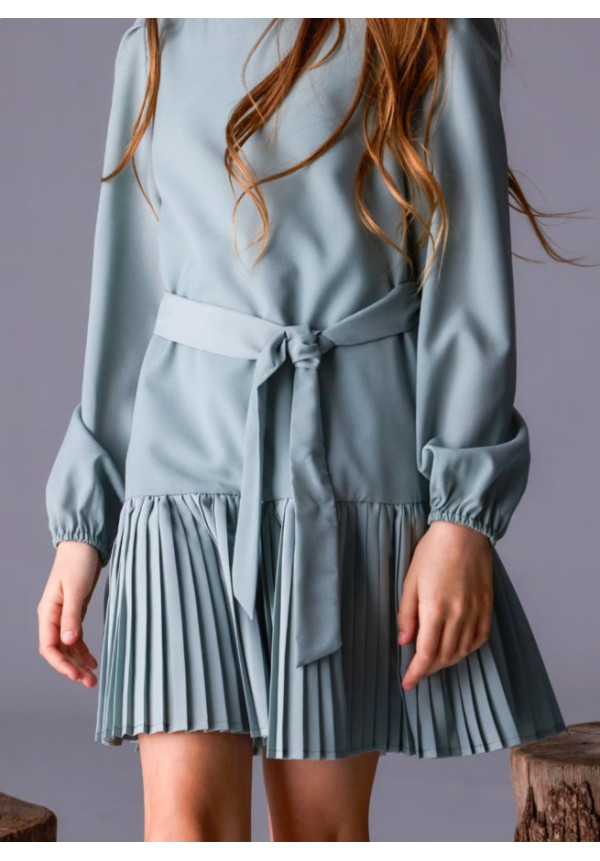 Vestido Crepe Jade