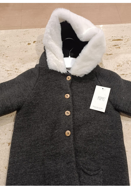 Chaqueta Gris Oscuro
