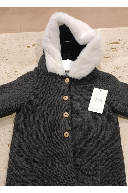 Chaqueta Gris Oscuro