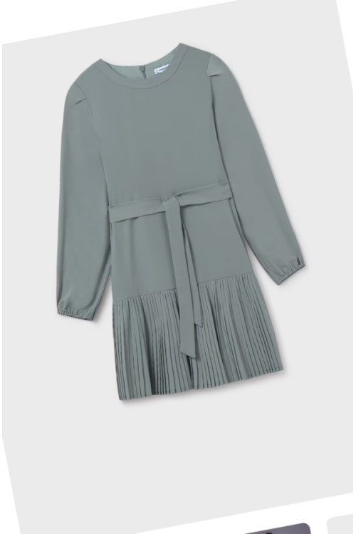 Vestido Crepe Jade