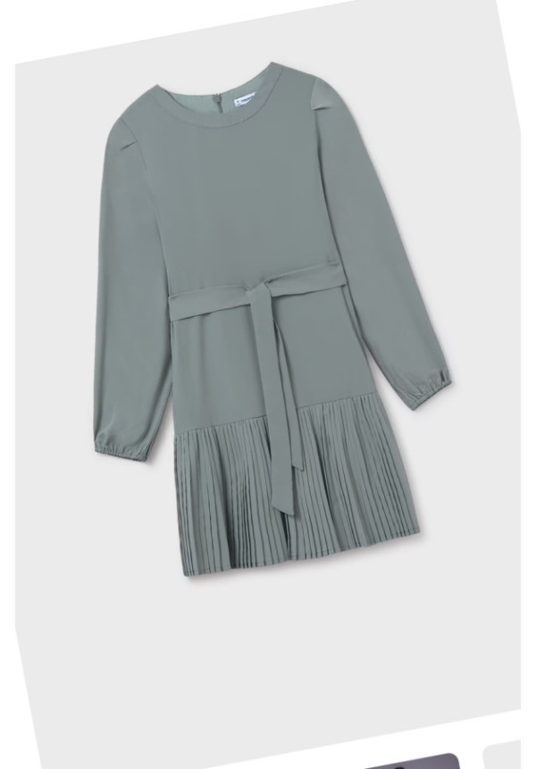 Vestido Crepe Jade