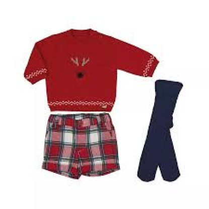 Conjunto 3p rojo