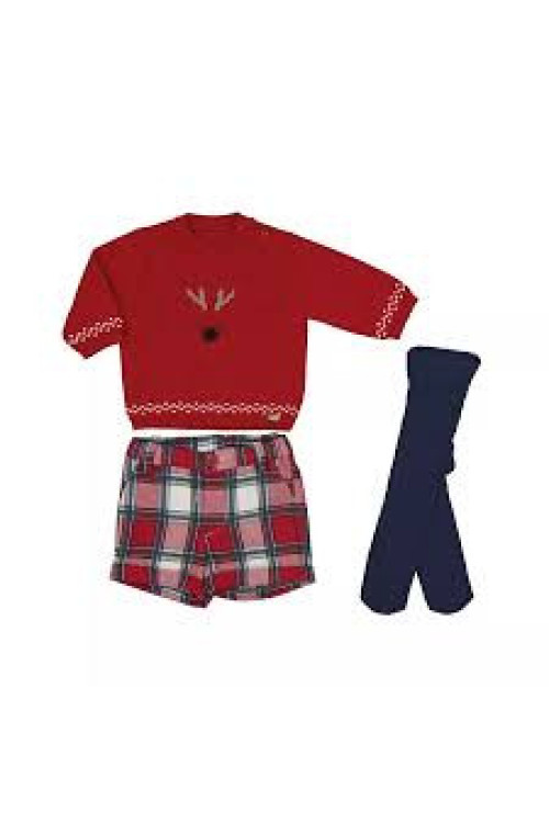 Conjunto 3p rojo
