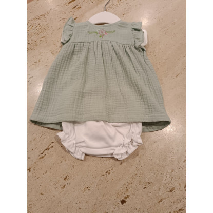 Vestido + Braga Verde