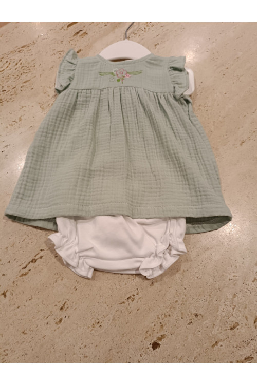 Vestido + Braga Verde