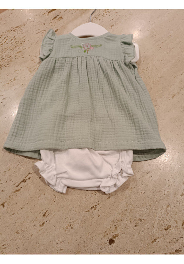 Vestido + Braga Verde