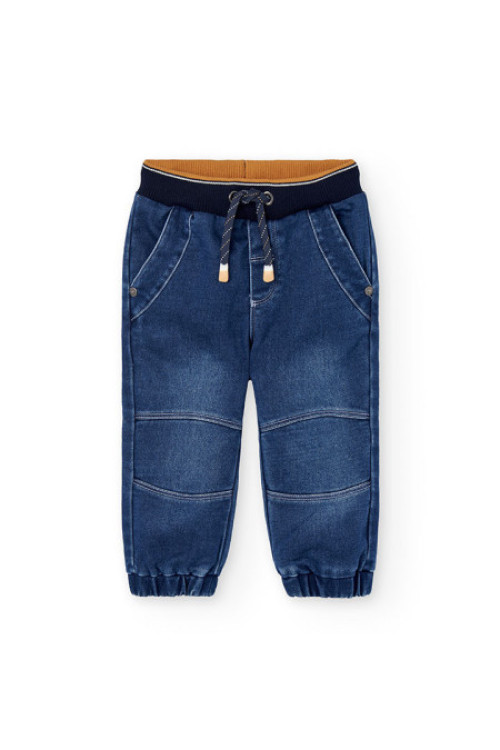 Pantalón Denim Punto Dark