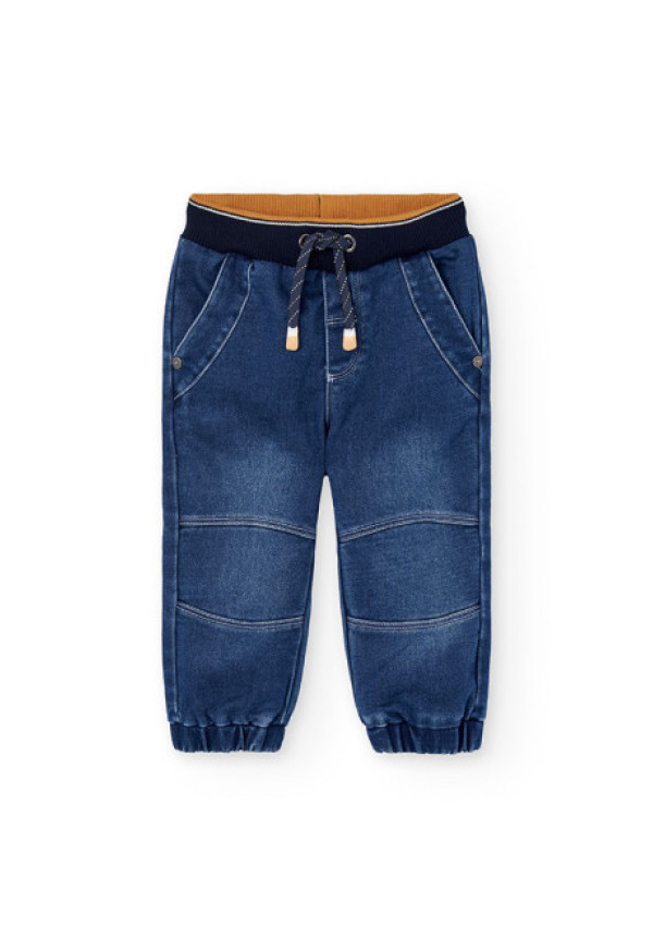 Pantalón Denim Punto Dark