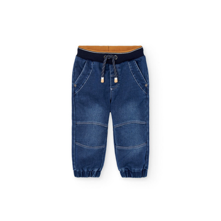 Pantalón Denim Punto Dark