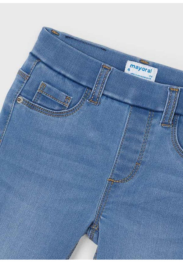 Pantalón Jegging  Super Skinny Azul Medio