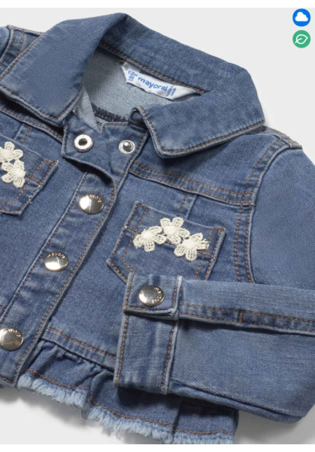 Chaqueta Vaquera Azul Medio