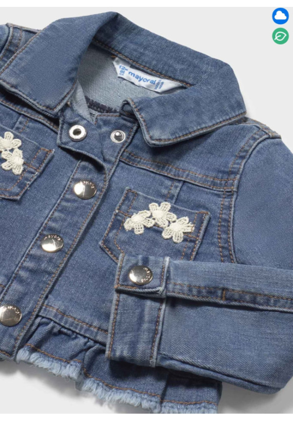 Chaqueta Vaquera Azul Medio