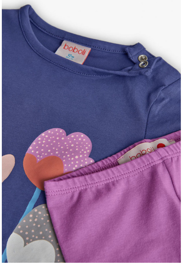 Conjunto 2p Morado