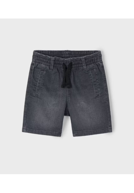 Pantalón Vaquero Corto Gris Medio