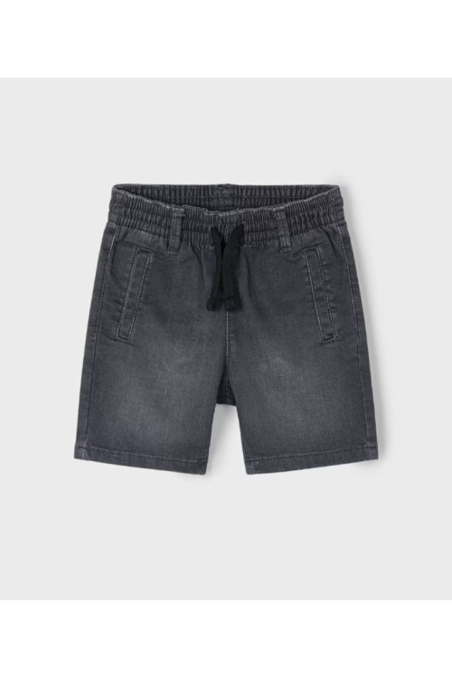 Pantalón Vaquero Corto Gris Medio