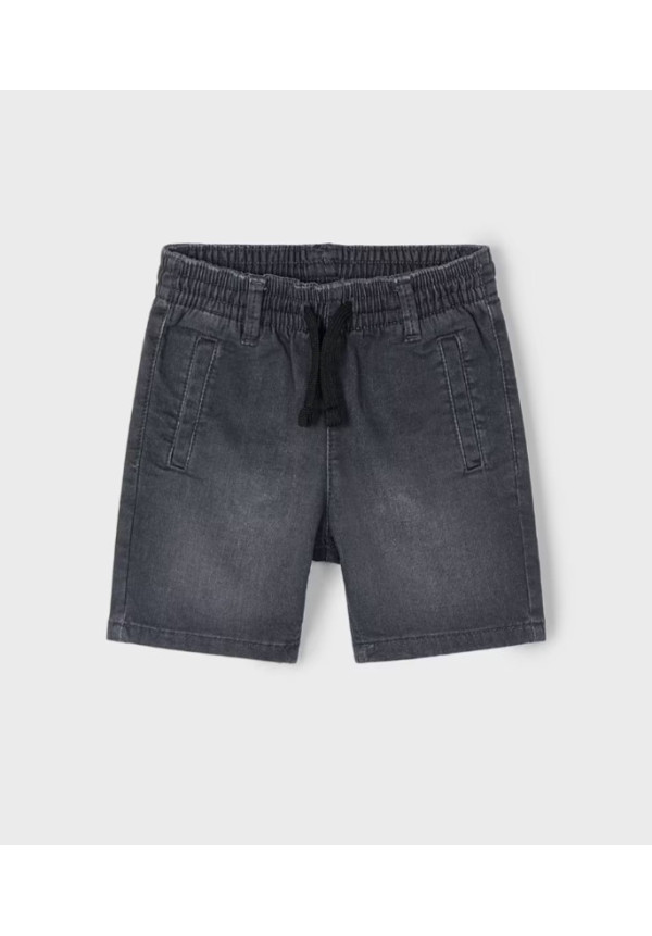 Pantalón Vaquero Corto Gris Medio