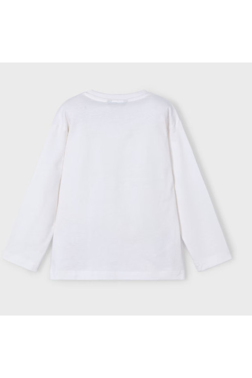 Camiseta M/L Blanco Bike