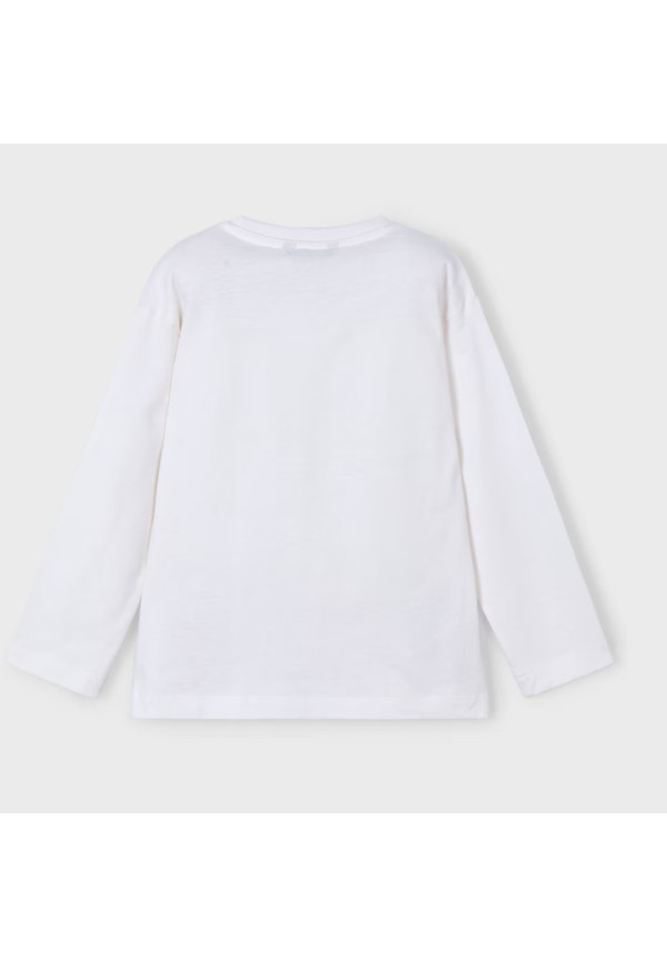Camiseta M/L Blanco Bike