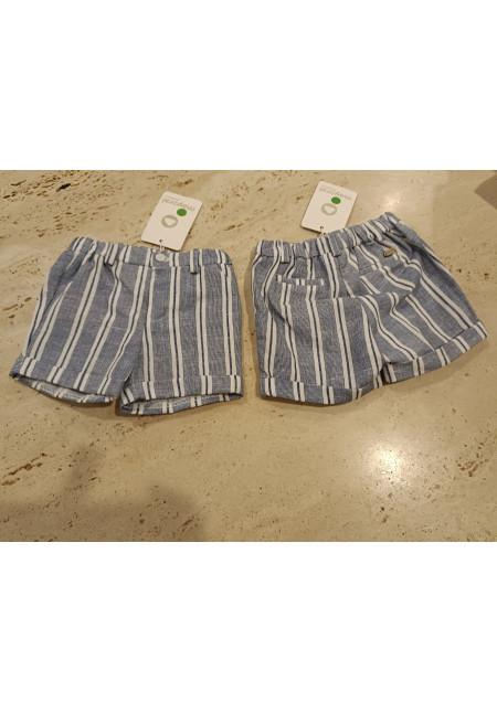 Pantalón Corto Rayas