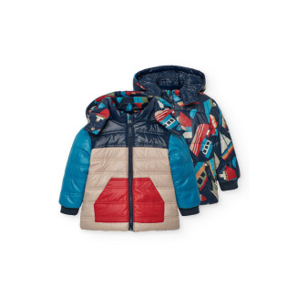 Abrigo Acolchado Reversible Abrigo Acolchado Reversible