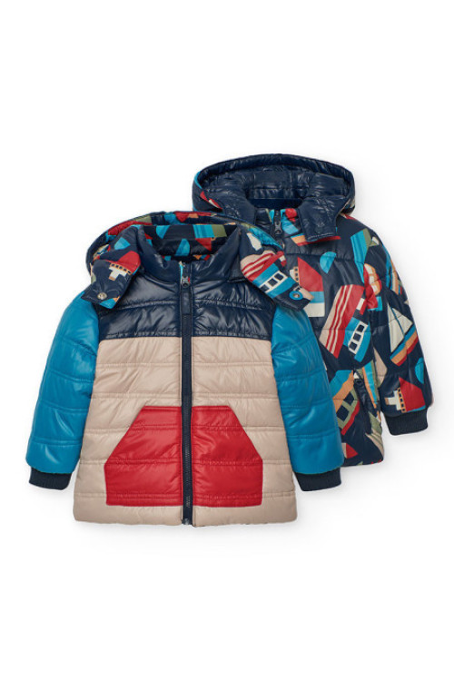 Abrigo Acolchado Reversible