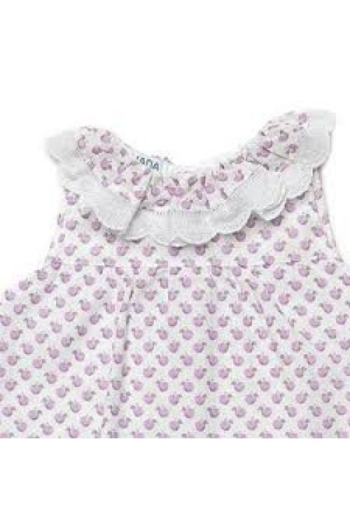 Vestido Manzanas Lila