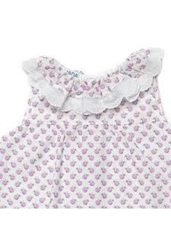 Vestido Manzanas Lila