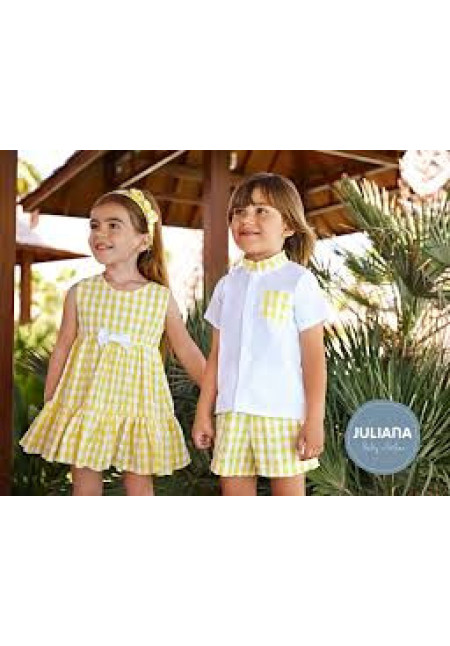 Conjunto 2p Amarillo
