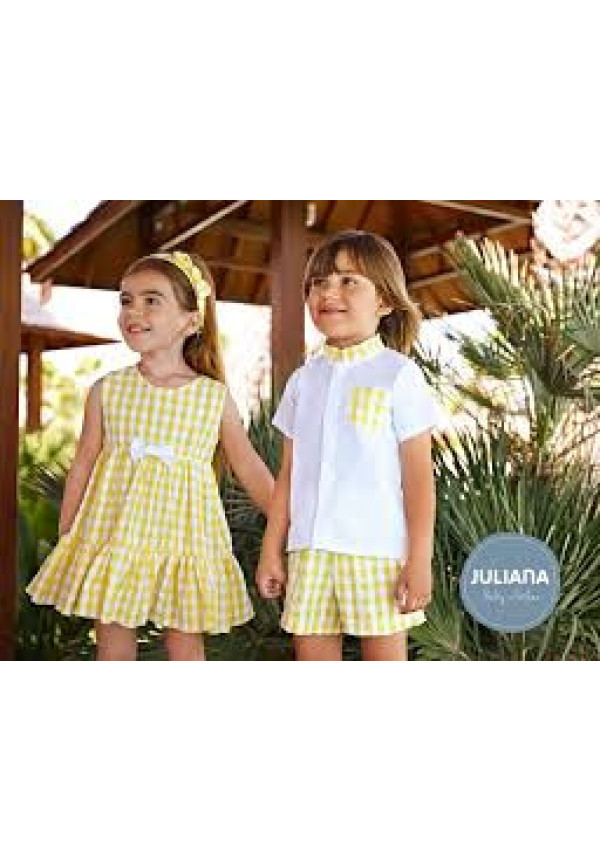 Conjunto 2p Amarillo