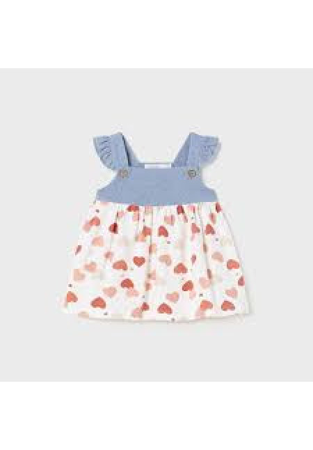 Vestido Apricot Corazones