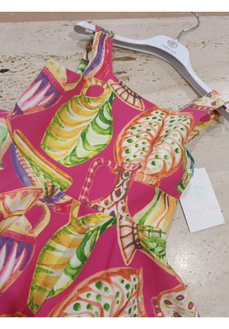 Vestido Fresa