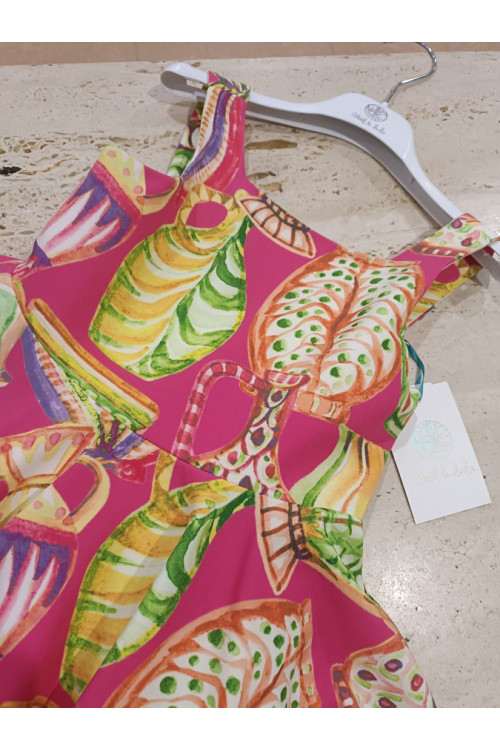 Vestido Fresa