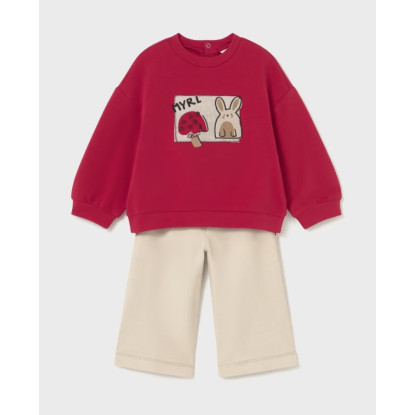 Chandal 2p Rojo Rabbit